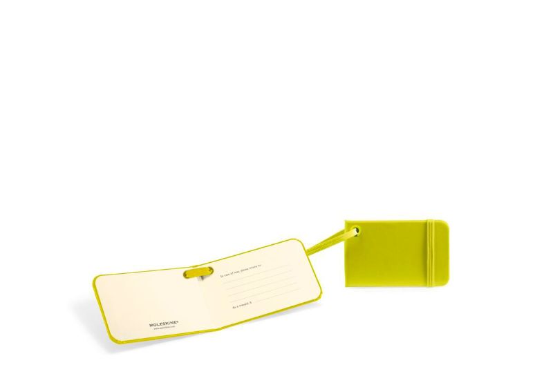Photo 1 of Moleskine Luggage Tag Lemon Green (Merchandise)
