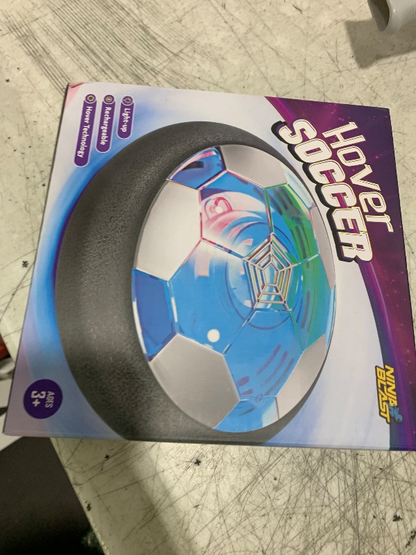 Photo 1 of Hover Soccer Ball for Kids - Boy Birthday Gifts - Indoor Toy Games Gift for Boys Age 6, 7, 8, 9, 10, 11, 12 Year Old - Light-Up Toys Game for Kid - 6-8, 8-12 - Gift for 8 Year Olds (Single)