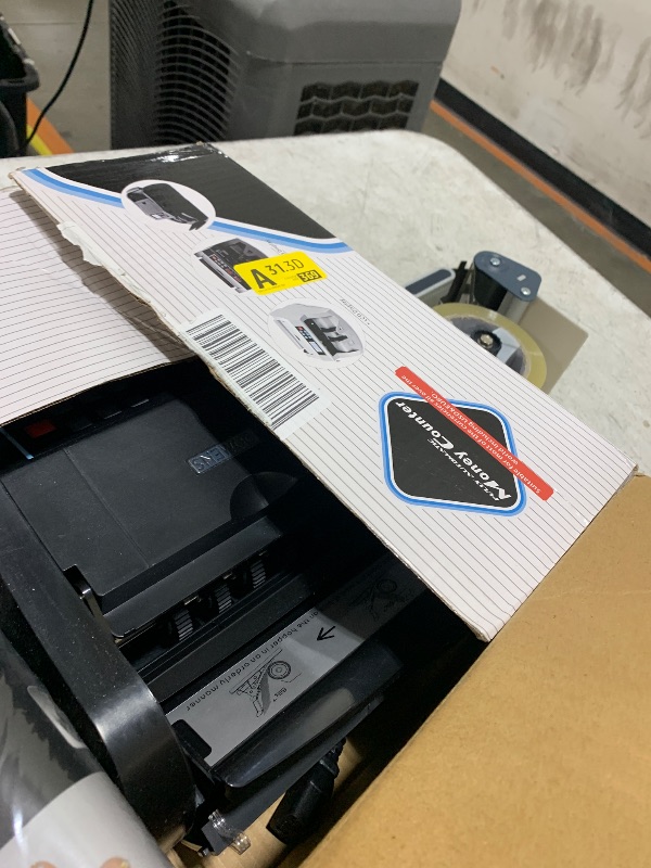 Photo 1 of DOMENS Money Counter Machine Count Value for US Dollar only,UV/MG/MT/IR/DD Detection Bill Counter,Add+Batch/Add+Value Modes Money Counting Machine, Cash Counter with LCD Display