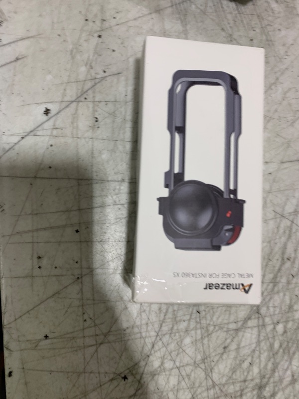 Photo 1 of Amazear Metal Protective Case for Insta360 X5 Accessories, Insta 360 X5 Multifunction Utility Frame Stronger Construction Aluminum Cage with Quick-Release Safety Lock, Various Expansion Mounts