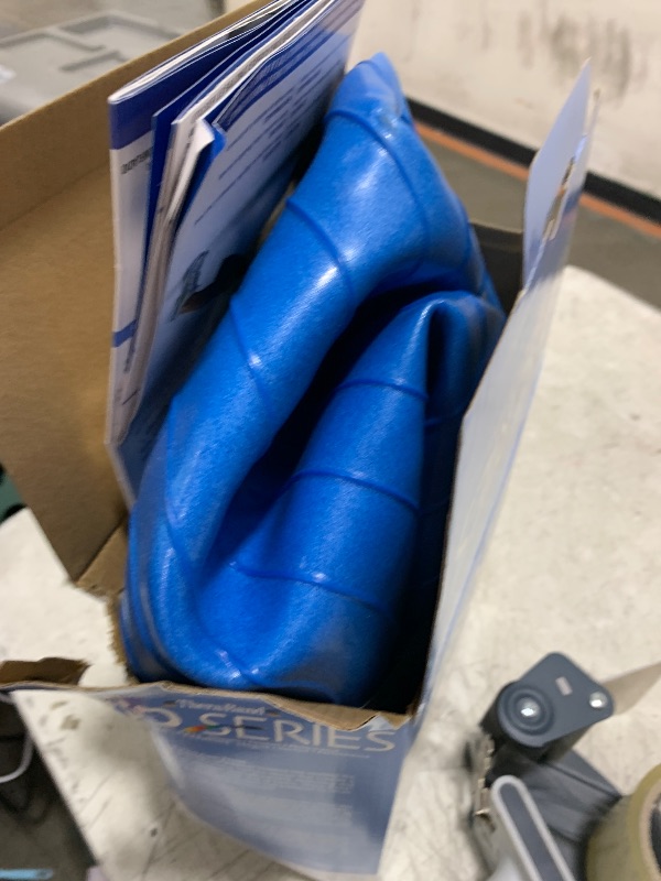 Photo 1 of THERABAND Exercise Ball, Professional Series Stability Ball with 75 cm Diameter for Athletes 6'2" to 6'8" Tall, Slow Deflate Fitness Ball for Improved Posture, Balance, Yoga, Pilates, Core, Blue