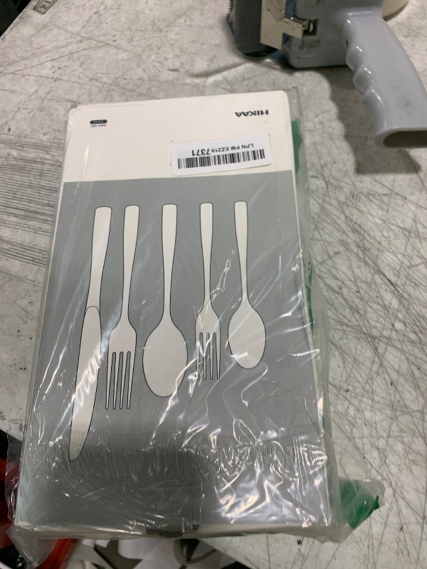 Photo 1 of HIKAA 40-Piece Silverware Set Service for 8, Heavy Duty Stainless Steel Flatware Set with Extra Thickness, High Shine Mirror Polished Cutlery Set Dishwasher Safe