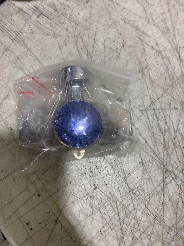 Photo 1 of 360 Degree Metal Spot Sprinkler,Small Sprinkler Garden for Small Areas Lawn Sprinklers for Yard Circle Pattern with Gentle Water Flow Garden Watering (1, Blue)