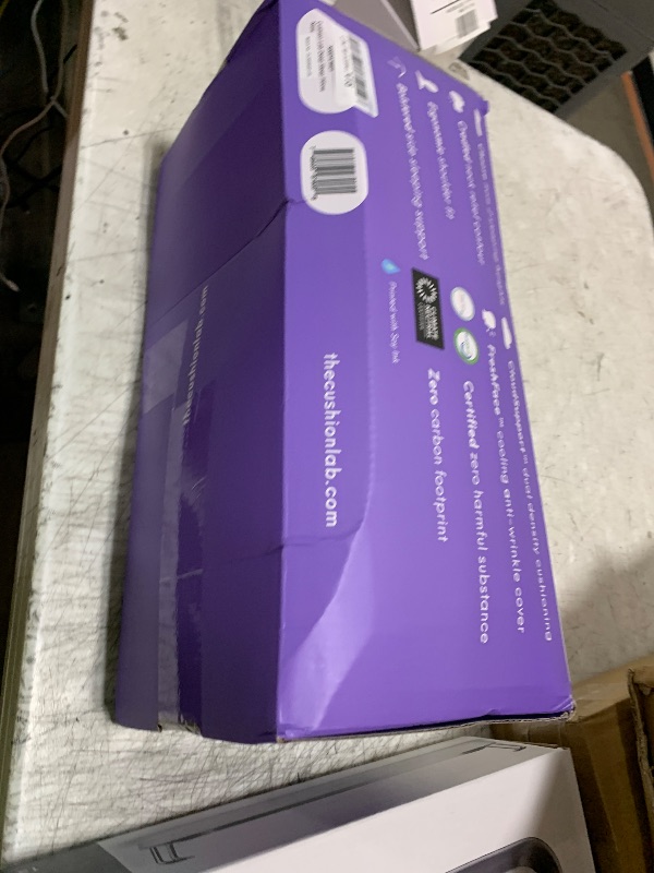 Photo 1 of C CUSHION LAB Deep Sleep Pillow, Patented Ergonomic Contour Design for Side & Back Sleepers, Orthopedic Cervical Shape Gently Cradles Head & Provides Neck Support & Shoulder Pain Relief - Calm Grey