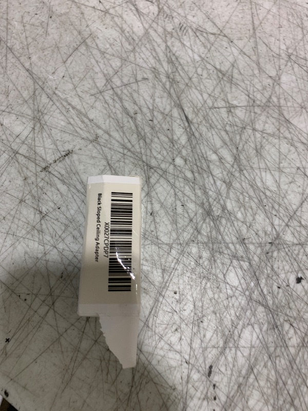 Photo 1 of MELUCEE Black Sloped Ceiling Adapter for Chandeliers Pendant Lights 1 Pcs, Suitable for Vaulted or Angled Ceilings