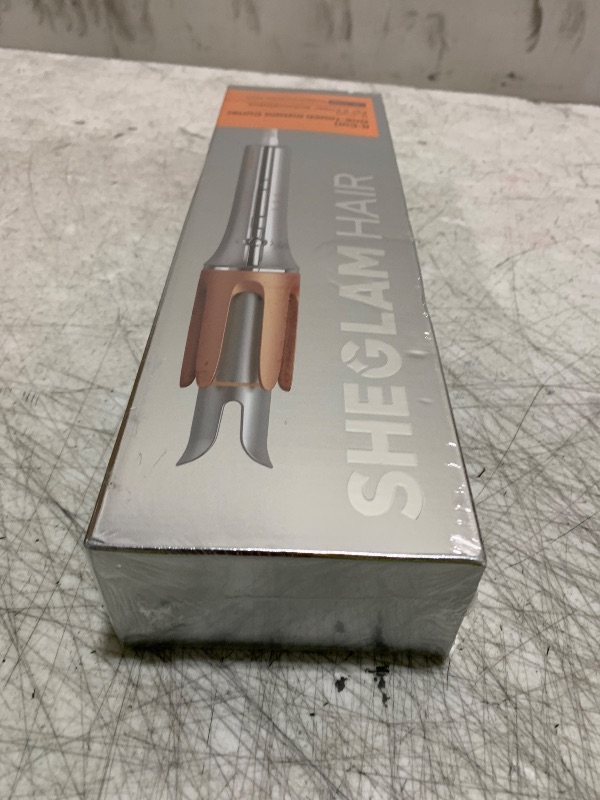 Photo 1 of SHEGLAM Automatic Curling Iron 1 1/4 inch with 3 Temperatures Fast Heating, 2-Way Rotation, Anti-Scald, Anti-Tangle Rotating, Automatic Shut-Off for Hair Styling