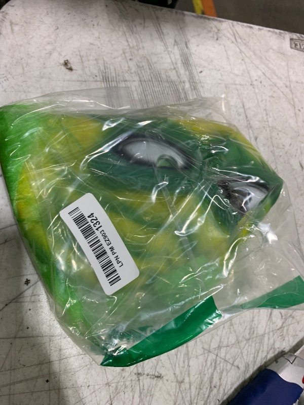 Photo 1 of WPOZD Christmas Cosplay Mask, Green Monster Mask for Adults, Unisex, Latex, Holidays