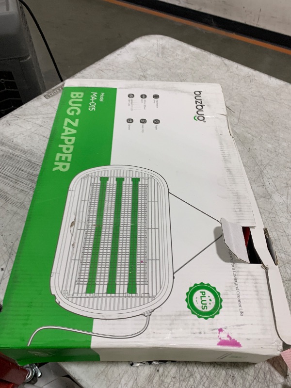 Photo 1 of Buzbug Upgraded LED Bug Zapper Indoor, 10 Years Lifespan 3 Lamps Sustainable Less Power, 3800V Powerful Electric Mosquito Zapper, Durable Fly Trap Mosquito Trap, Fly Killer Fly Zapper -MA015PLUS