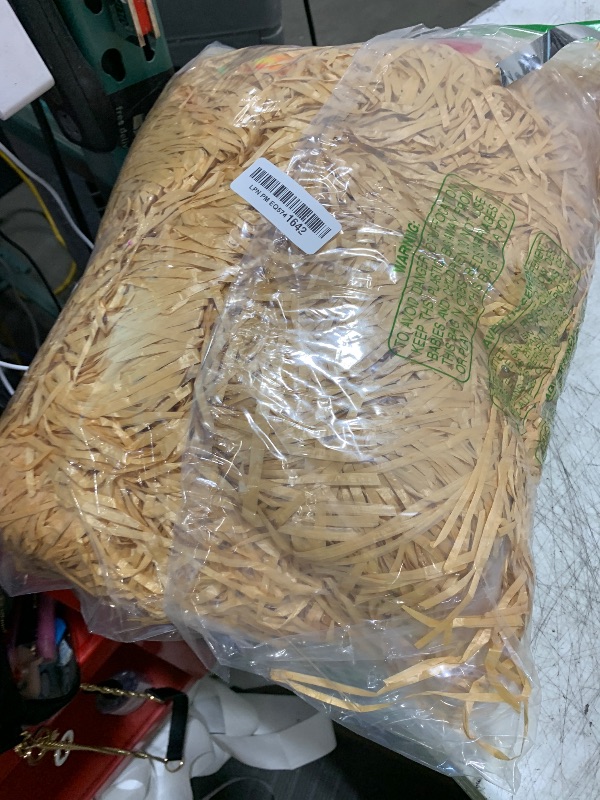 Photo 1 of Fovths 4 Pack Luau Grass Table Skirt Natural 9 Feet x 29.5 Inch Hawaiian Table Skirt for Tropical Hawaiian Party Decorations Luau Party Costume Party, Straw Yellow