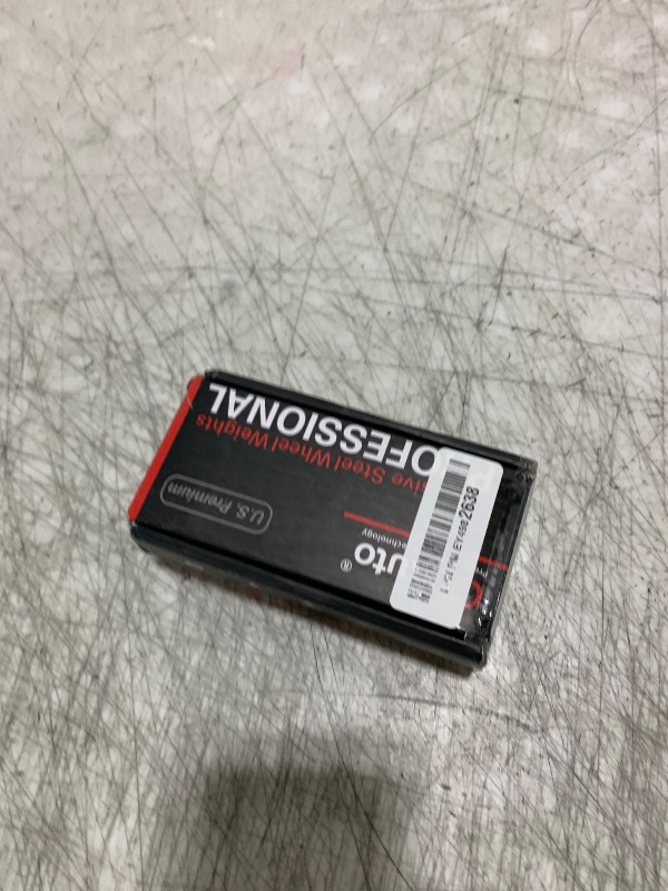 Photo 1 of CKAuto 1/4oz, 0.25oz, Black, Adhesive Stick on Wheel Weights, EasyPeel Tape. Cars, Trucks, SUVs, Motorcycles, Low Profile, 60oz/Box, U.S. OEM Quality, (240pcs)