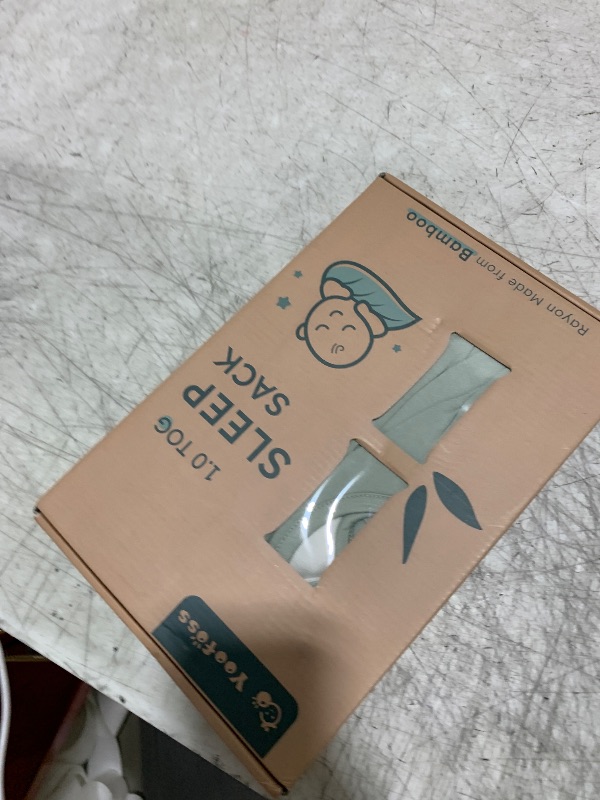 Photo 1 of Yoofoss Rayon Made from Bamboo Baby Sleep Sack 12-18 Months 1.0 Tog Baby Wearable Blanket, Super Soft Infant Toddler Sleeping Sack 2-Way Zipper