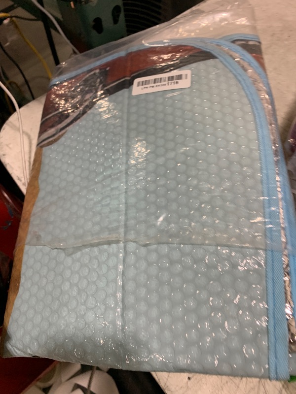 Photo 1 of KEEPREAL Blue Evil Eyes Windshield Sun Shade - Foldable Car Front Window Sunshades for Most Sedans SUV Truck, Blocks UV Rays and Keeps Your Vehicle Cool