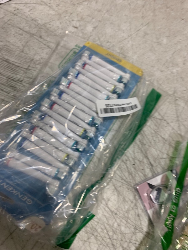 Photo 1 of Replacement Toothbrush Heads Compatible with Oral-B Braun, 20 Pcs Professional Electric Toothbrush Brush Heads for Oral B Replacement Head Refill Pro 500/1000/1500/3000/3757/5000/7000/7500/8000