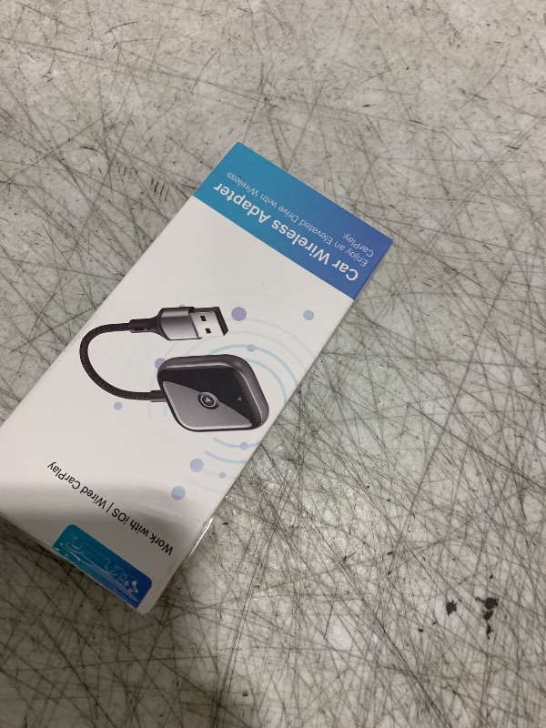 Photo 1 of Wireless CarPlay Adapter for Apple CarPlay, Easy to Upgrade Wired CarPlay to Wireless, Instant Connectivity, Super Mini Car Play Dongle for iPhone Fit for Cars with Built-in CarPlay
