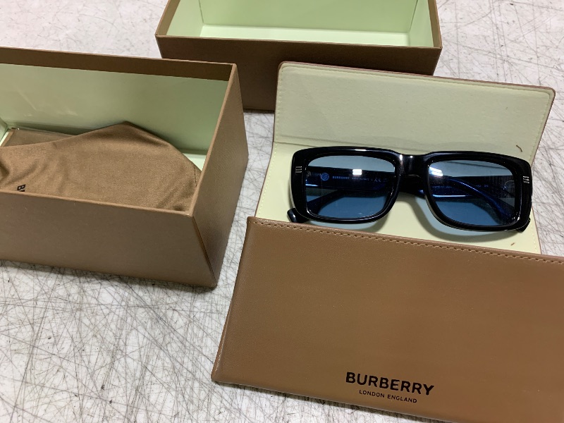 Photo 1 of BURBERRY Sunglasses BE 4376 U 300172 Jarvis Black Light Blue
