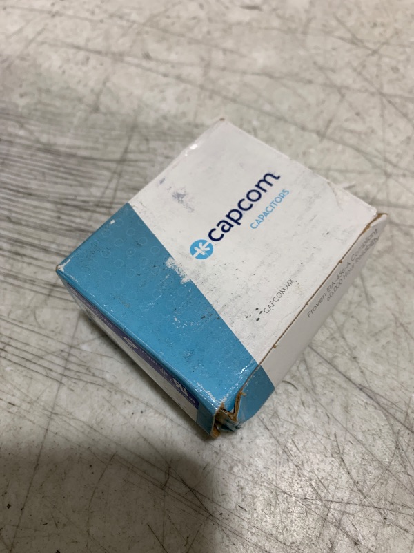 Photo 1 of Genteq GENTEQ - C307L / 27L566! GE Capacitor Oval 7.5 uf MFD 370 Volt 27L566, 27L566S(Replaces Old GE# 97F9001, Z97F9001, 97F9001BX & 27L566BZ3), 7.5 MFD at 370 Volts