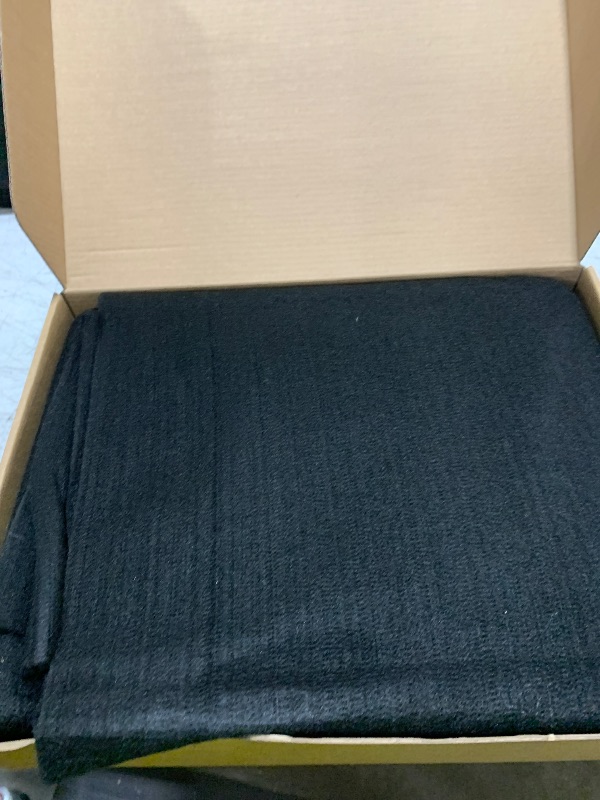 Photo 1 of Matace 40x40 Inch Large Fireproof Welding Blanket & Pad, 5mm Thickened Fire Resistant Carbon Felt Cloth, Flame Retardant Fabric, Heat Shield for Grill Cover, Soldering, Firepit, Smoker, Black