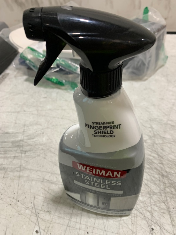 Photo 1 of Stainless Steel Cleaner And Polish, Floral Scent, 22 Oz Trigger Spray Bottle