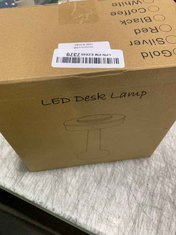 Photo 1 of SUNLIGTGO Cordless Table Lamp, Portable LED Desk Lamp, Table Sensor Control Beside Lamps, Kids Night Light with Stepless Dimming & Charging Completed Tip Light & 3 Colors Changing.0