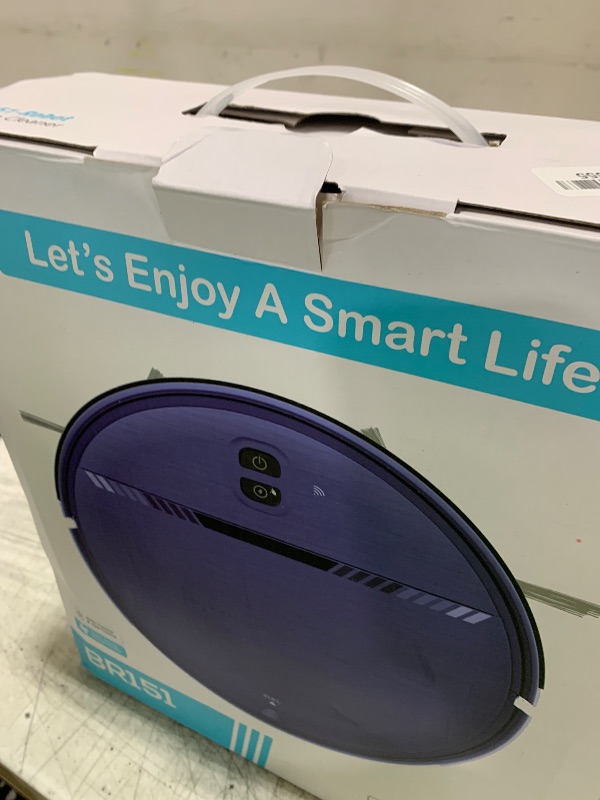 Photo 1 of GOOVI Robot Vacuum Cleaner and Mop Combo with App WiFi and Remote Control Robotic Vacuums, Blue
