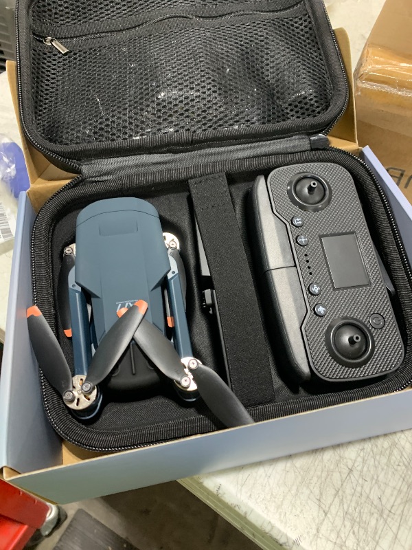 Photo 1 of 2650 ft Long Range Super Enduring Brushless Motor Drone with 84 Mins Super Long Flight Time, Drone with 4K HD Camera for Beginners, CHUBORY A77 WiFi FPV Quadcopter, Follow Me, Auto Hover, 3 Batteries