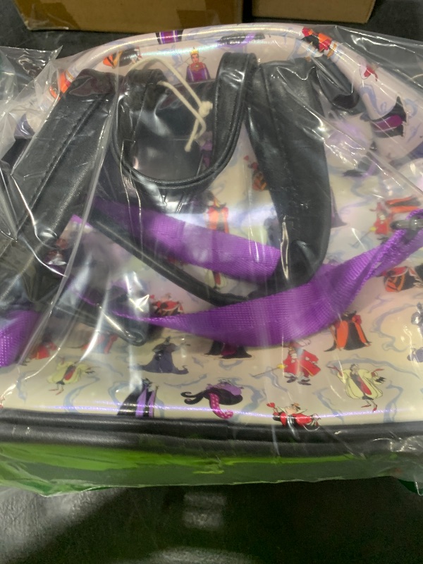 Photo 1 of Loungefly Disney Villains Iridescent Mini Backpack