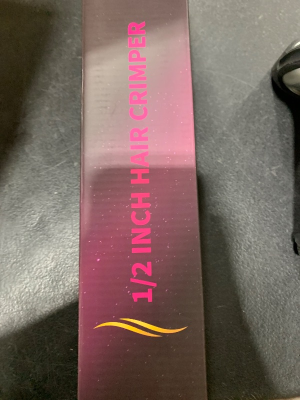 Photo 1 of CIVEYA Mini Crimper for Short Hair 1/2 Inch, Small Beach Waves Tool, 3 Barrel Waver With Argan Oil Infused, Easy to Use Curling Iron