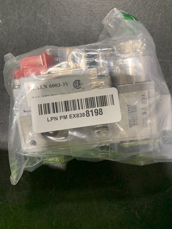Photo 1 of Hearth Products Controls Dexen 6003 Series Electronic Ignition Valve (350-D), 3V, Natural Gas