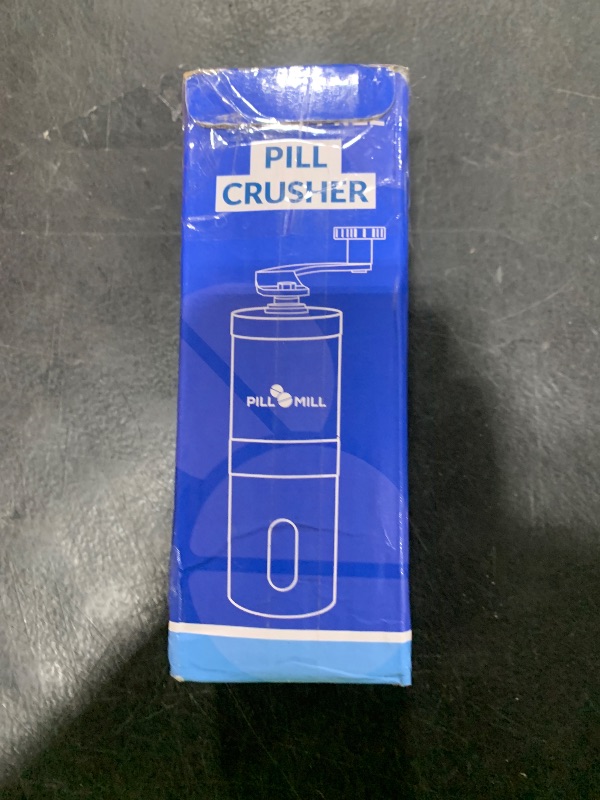 Photo 1 of Pill Mill Pill Crusher - Crushes Multiple Tablets to a Fine Powder - Metal Pill Grinder - Tablet Pulverizer Suitable for Travel - Great Feeding Tube use and Pets