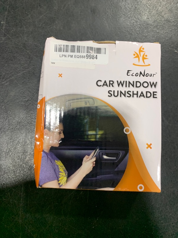 Photo 1 of EcoNour Car Window Screens for Camping (Pack of 2) | 100% Protection from Bugs, UV and Mosquito Net | Breathable Mesh Baby Window Covers for Privacy Blackout (Medium 38"x20") | Car Window Accessories