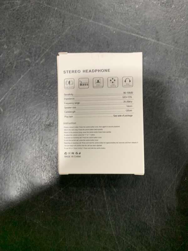 Photo 1 of 2 Packs- Wired Headphones for iPhone Earbuds Built-in Microphone & Volume Control Nosie Reduction Headsets Compatible with iPhone 14/13/12/11/XR/XS/X/8/7/SE/Pro/Pro Max/Support All iOS System