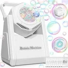 Photo 1 of Bubble Machine for Kids Toddlers Parties
