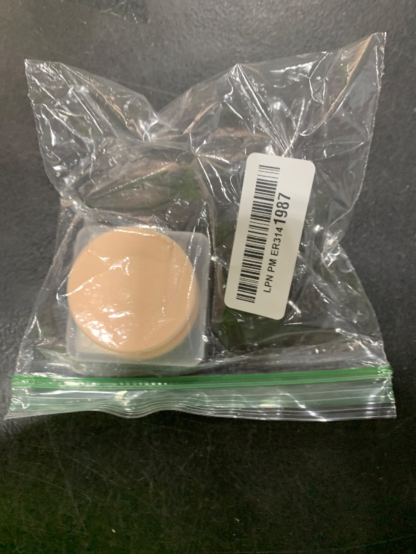 Photo 1 of KOOBA 2pcs Round Makeup Sponges with 1 Travel Case, Beauty Face Primer Compact Powder Puff, Blender Sponge Replacement for Cosmetic Flawless Foundation, Sensitive and All Skin Types