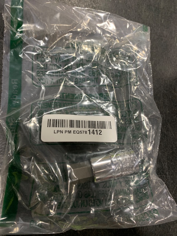 Photo 1 of Capri Tools 3-0559 9/16-Inch Hex Bit Socket, 1/2-Inch Drive, SAE