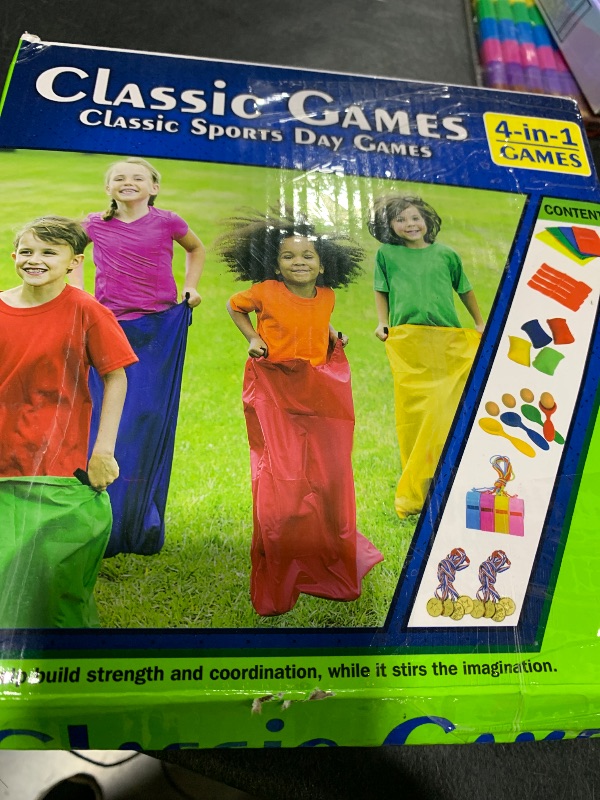 Photo 1 of TITGIPE Potato Sack Race Bags - 32PCS Outdoor Games Sack Race Bags for Adults and Kids,3 Legged Race Bands,Egg Spoon Relay Race,Bean Bag Toss,Party Games for Kids,Field Day Games for Adults