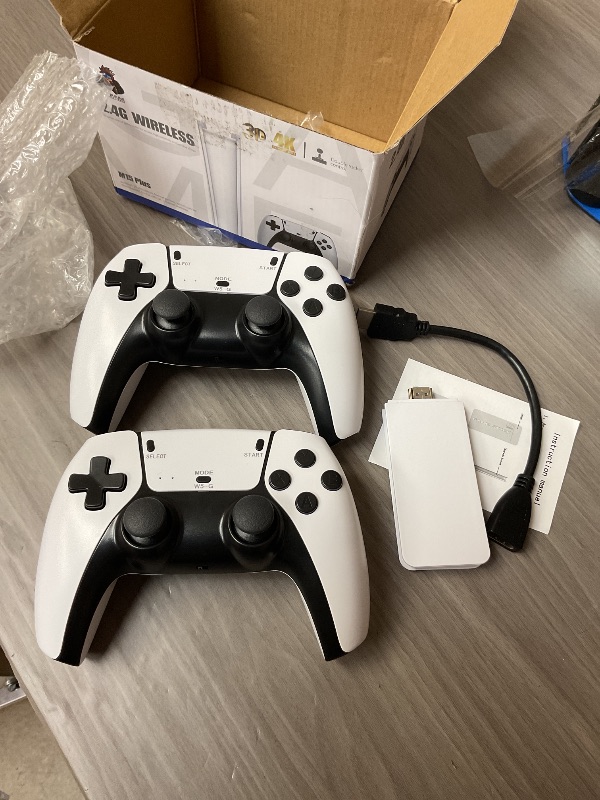 Photo 1 of 2025 Retro Gaming Console Pro, Retro Game Stick with 4K HDMI, Classic Video Games with 20,000+ Games and 23 Emulators, Upgraded Dual 2.4G Wireless Controllers 64GB