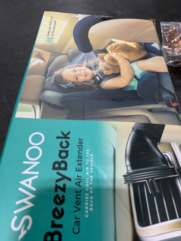 Photo 1 of Swanoo Car AC Vent Extender | Air Vent Hose for Backseat | Directs Cool or Hot Air to Kids & Pets | Universal Fit | Extends Up to 10 FT | AC Tube for Baby Car | Back Seat Air Conditioning | BreezyBack