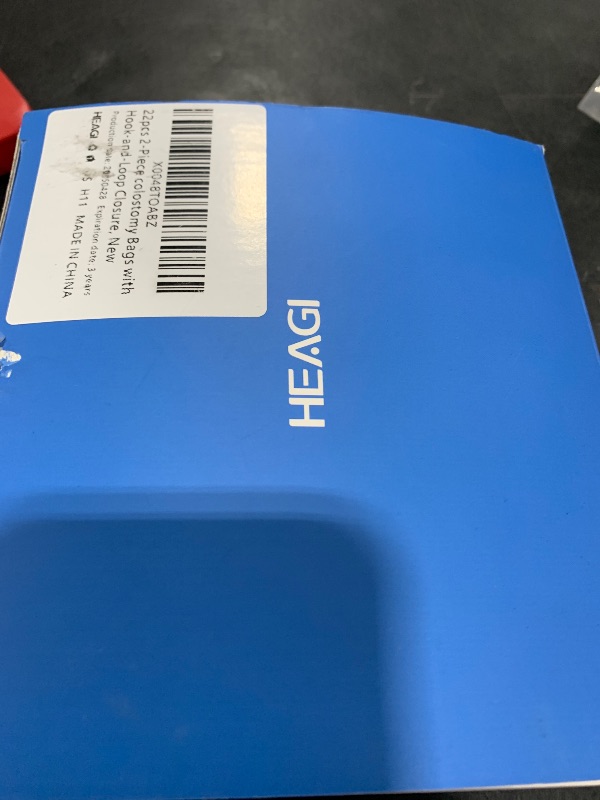 Photo 1 of Heagimed 22pcs Ostomy Supplies Colostomy Bags, 2-Piece Colostomy Bags, Two-Piece Drainable Pouches with Closure for Ileostomy Stoma Care, Cut-to-Fit, 70mm Max (16 x Ostomy Bags+ 6 x Skin Barrier?