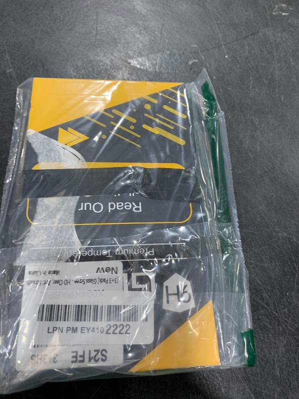 Photo 1 of Arshek Galaxy S21 FE Screen Protector and Camera Protector, [3 Screen Protectors+3 Camera Protectors][Support Fingerprint] Tempered Glass Screen Protector for Samsung Galaxy S21 FE 5G