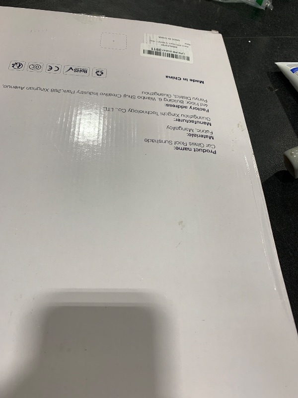 Photo 1 of Zanch Tesla New Model Y Juniper Accessories Sunshade Roof [2025 Cooling Tech, Heat Insulation] Magnetic No Sag Foldable Roof Glass Sun Shade for Model Y (2025-2026) Tesla Accessories 2026 2025- Grey
