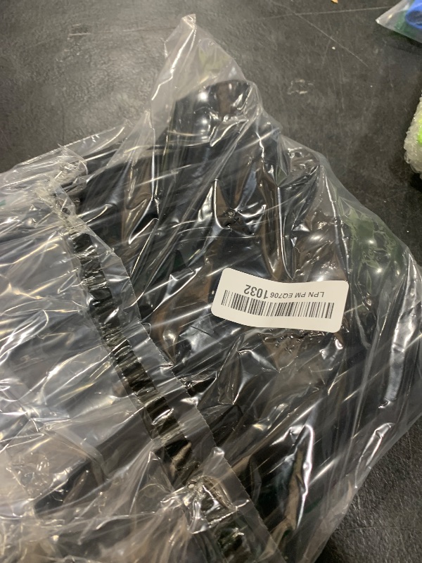 Photo 1 of Party Essentials Disposable Heavy Duty Plastic Serving Utensils for Buffets Events Parties, 18-Count 10" Spoons, Black