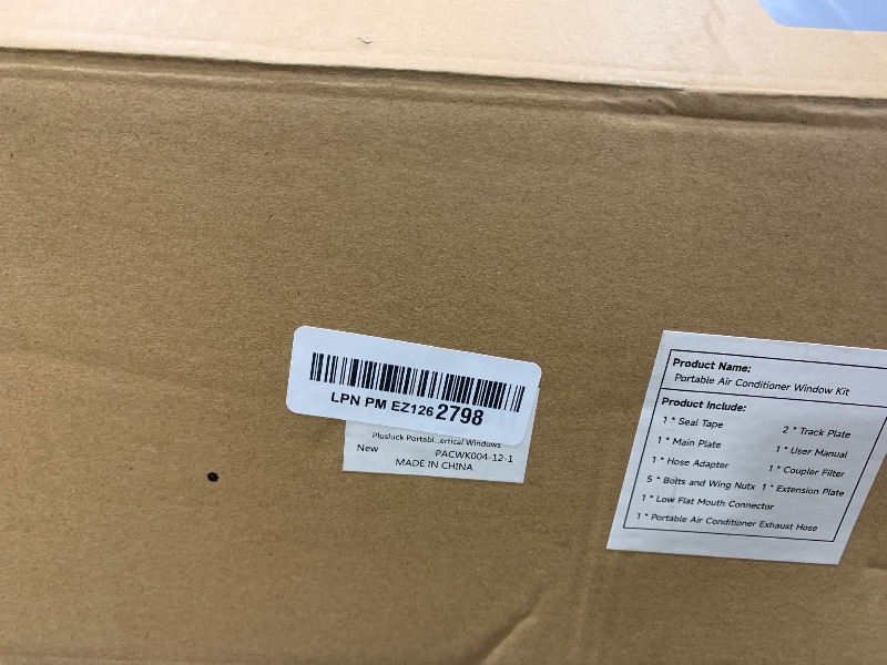 Photo 1 of LPNPMEZ1262798
portable air conditioner window kit