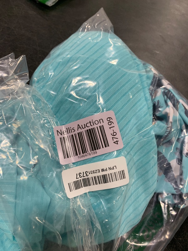 Photo 1 of ROSEWE Womens Modest Tankini Swimsuits, Two Piece Athletic Bathing Suits Tank Tops with Board Shorts Cyan