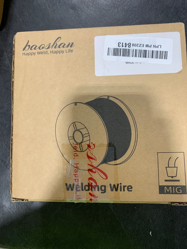 Photo 1 of Baoshan E71T-GS .030" Diameter 2-Pound Spool Flux Core Self-shielded Mig Welding Wire