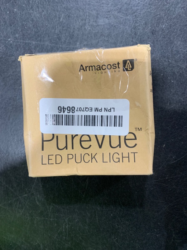 Photo 1 of Armacost Lighting 223412 Purevue 4000K LED Puck Light in a White Finish, Metal, Bright White
