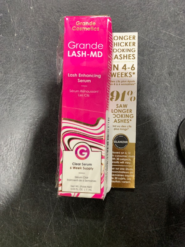 Photo 1 of Grande Cosmetics GrandeLASH-MD Lash Enhancing Serum, 1 ml - 6-week starter supply