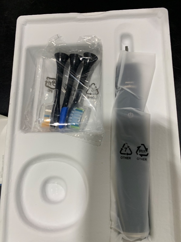 Photo 1 of Philips Sonicare DiamondClean Smart 9500 Electric Toothbrush, Sonic Toothbrush with App, Pressure Sensor, Brush Head Detection, 5 Brushing Modes and 3 Intensity Levels, Black, Model HX9923/11