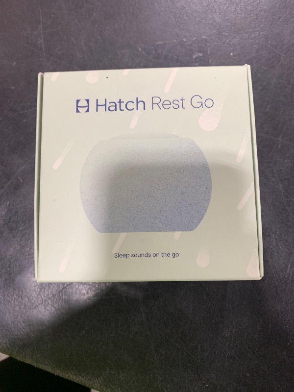 Photo 1 of Hatch Rest Go | Portable Sound Machine for Babies and Kids | Sleep Soother | 10 Soothing Sounds | White Noise | Shush | Travel | Registry Gift | Baby Shower | Clips on Stroller | Mint