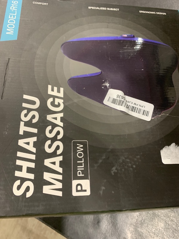 Photo 1 of Shiatsu Neck and Back Massager with Heat, Neck and Shoulder Massagers, Deep Tissue Kneading Massage Pillow for Lower Back, Shoulder, Leg Muscle Pain Relief, Relax Gift for Woman Man