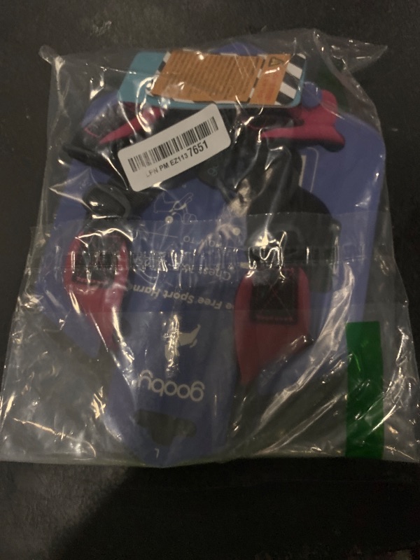 Photo 1 of Gooby Escape Free Sport Harness - Pink, Large - No Choke Step-in Patented Neoprene Small Dog Harness with Four-Point Adjustment - Perfect on The Go Dog Harness for Medium Dogs No Pull and Small Dogs